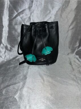 Coach Petal Drawstring Bucket Bag
